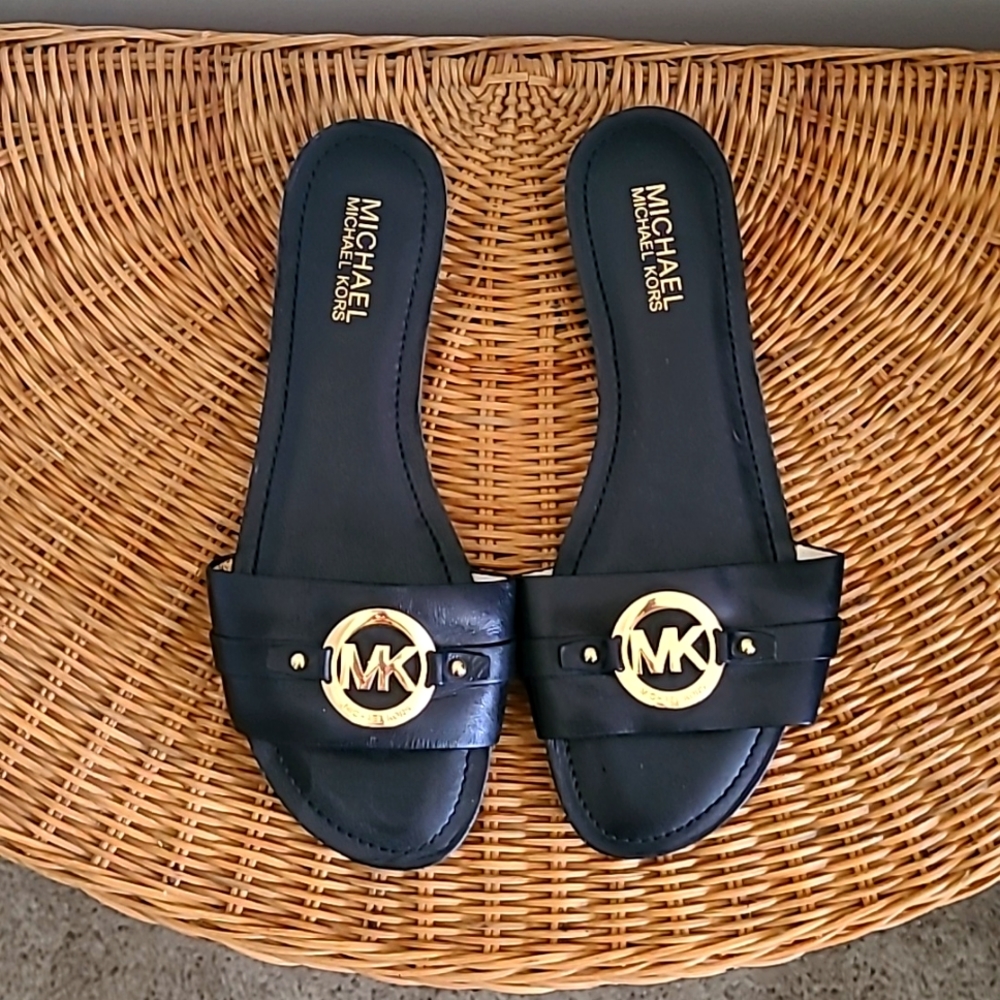 Michael Kors Leather Sandals
